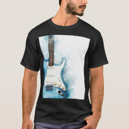 Moderne Blue Guitar Men's Basic T - Shirt