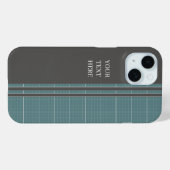 Moderne Blueprint-Gitter iPhone-Hülle IPC01 Case-Mate iPhone Hülle (Rückseite (Horizontal))