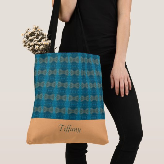 Moderne BlueTote-Beutel Tasche (Von Nahem)