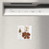 Moderne Blume aus dem Mittelalter Magnet (In Situ (Geschirrspüler))