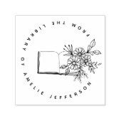 Moderne Blume aus der Bibliothek Permastempel (Design)
