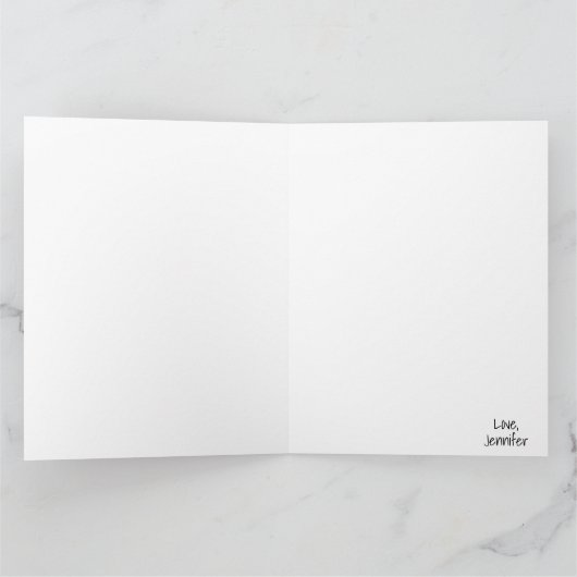 Moderne Blume Boho Style wird bald zum Erfolg Karte (Innenseite)