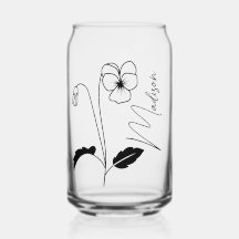 Moderne Blume Februar Bridesmaid Geschenke