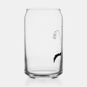 Moderne Blume Februar Bridesmaid Geschenke Dosenglas (Rechts)