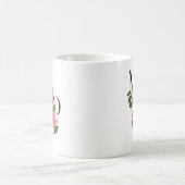 Moderne Blume für Mama Rosa Rose Kaffeetasse (Mittel)