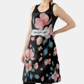 Moderne Blume für Wasserfarben und Kraft Personali Schürze (InSitu)