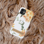 Moderne Blume Gelb & Kraft Personalisiertes Gesche Case-Mate iPhone Hülle<br><div class="desc">Dieses moderne Aquarell-Design besticht durch helle und fröhliche gelbe Blume, die in einem hübschen Bouquet angeordnet sind. Das Kunstwerk wird mit dem zarten und durchsichtigen Aquarellmittel erstellt, das den Blume eine weiche und verträumte Qualität verleiht. Das Design kann mit einem Namen Ihrer Wahl personalisiert werden, was es zu einem nachdenklichen...</div>