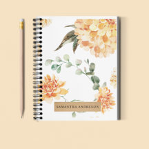 Moderne Blume Gelb & Kraft Personalisiertes Gesche