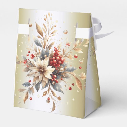 Moderne Blume Geschenkboxen Geschenkschachtel (Rückseite)