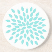 Moderne Blume Getränkeuntersetzer (Vorne)