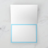 Moderne Blume Karte (Innenseite)