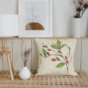 Moderne Blume Kissen