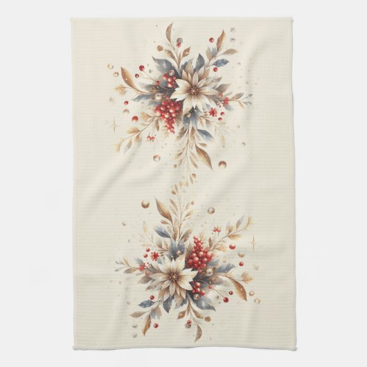 Moderne Blume Küche Handtuch (Vertikal)