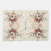 Moderne Blume Küche Handtuch (Horizontal)