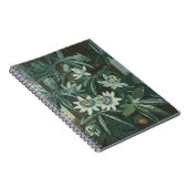 Moderne Blume Notizblock (Rechte Seite)