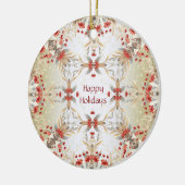 Moderne Blume Ornament (Links)