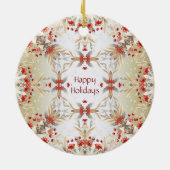 Moderne Blume Ornament (Hinten)