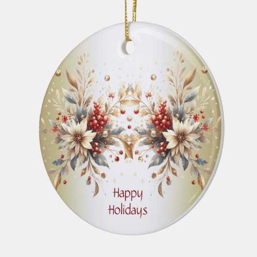 Moderne Blume Ornament (Links)