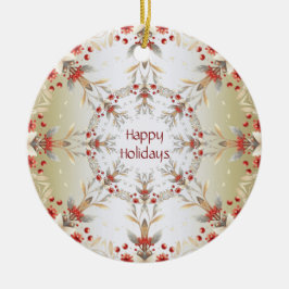 Moderne Blume Ornament