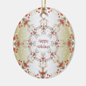 Moderne Blume Ornament (Links)