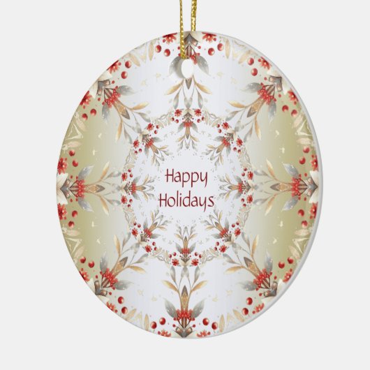 Moderne Blume Ornament (Links)