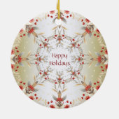 Moderne Blume Ornament (Hinten)