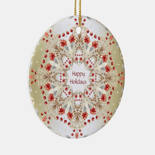 Moderne Blume Ornament (Rechts)