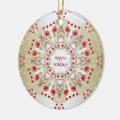 Moderne Blume Ornament (Links)