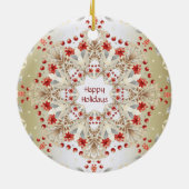 Moderne Blume Ornament (Hinten)