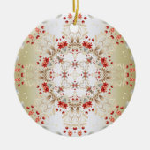 Moderne Blume Ornament (Vorne)