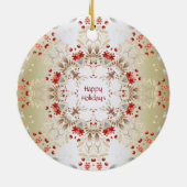 Moderne Blume Ornament (Hinten)