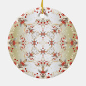 Moderne Blume Ornament (Hinten)