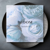 Moderne, Blume Square Visitenkarte