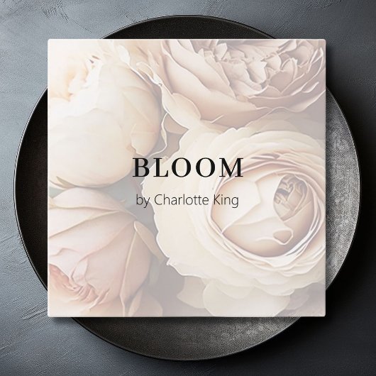 Moderne, Blume Square Visitenkarte