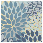 Moderne Blume Stoff (Nahaufnahme)