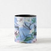 Moderne Blume Tasse (Zentrum)