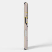 Moderne Blume und benutzerdefinierter Text Case-Mate iPhone Hülle (Rückseite / Rechts)