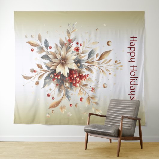 Moderne Blume Wandteppich (Beispiel (Horizontal))