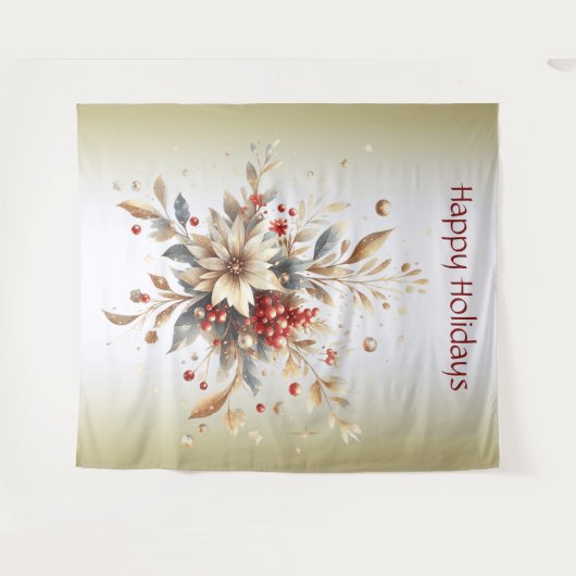 Moderne Blume Wandteppich (Vorderseite (Horizontal))