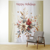 Moderne Blume Wandteppich (Beispiel)