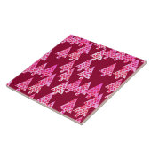 Moderne Blume Weihnachtsbäume - Wein & Rosa Fliese (Seite)