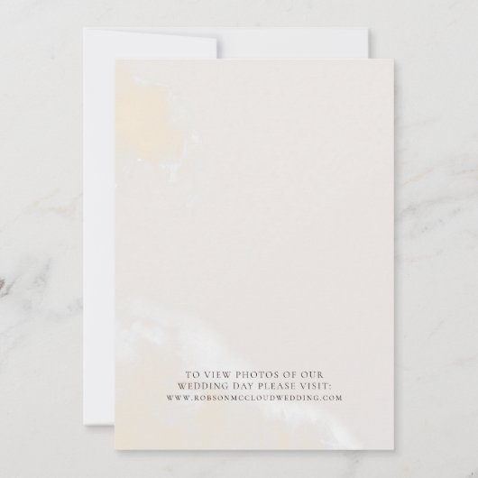 Moderne Blumen | Ankündigung der Marine (Rückseite)