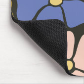 Moderne Blumen-Foto-Natur Mousepad (Ecke)