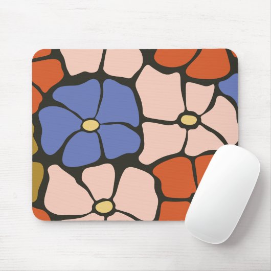 Moderne Blumen-Foto-Natur Mousepad (Mit Mouse)