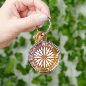 MODErne BLUMEN GESCHENK VON MUTTER VATER SCHWESTER Schlüsselanhänger (Hand)