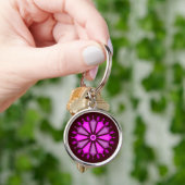 MODErne BLUMEN GESCHENK VON MUTTER VATER SCHWESTER Schlüsselanhänger (Hand)