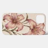 Moderne Blumen-Handyhülle Case-Mate iPhone Hülle (Rückseite (Horizontal))