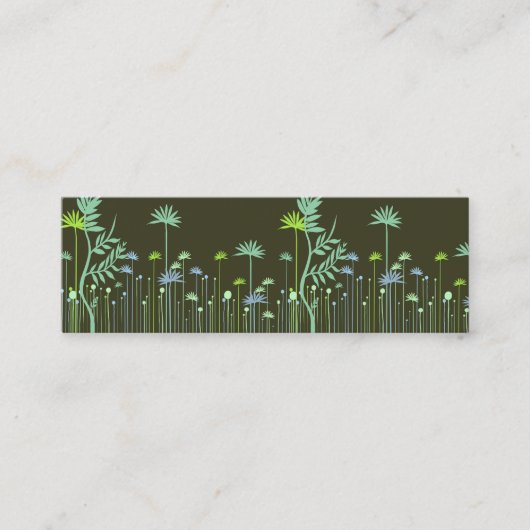 Moderne Blumen-Mama-nennende Karte (Vorderseite)