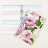 Moderne Blumen Notizblock (Innen)