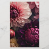 Moderne Blumen Salon Preisliste Flyer (Hinten)
